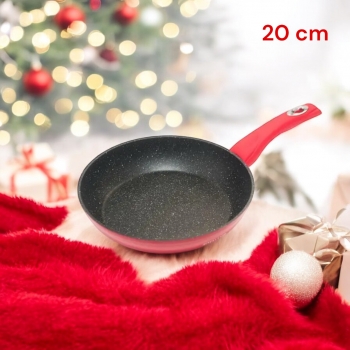 Tigaie cu Strat de Marmură Royalty Line RL-FP20R  - 20 cm